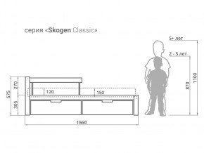 Кровать Svogen classic с ящиками и бортиком бежевый в Уфе - ufa.magazinmebel.ru | фото - изображение 2