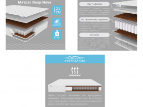 Матрас Sleep Nova шириной 1200 мм в Уфе - ufa.magazinmebel.ru | фото - изображение 2