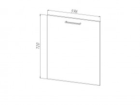 П 60 Комплект для посудомоечной машины 600 мм (цоколь + фасад) ЛДСП в Уфе - ufa.magazinmebel.ru | фото