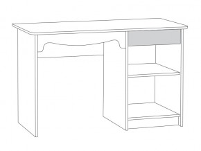 Стол письменный 12.24 Флоренция в Уфе - ufa.magazinmebel.ru | фото - изображение 2